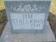 Jim Stallions Headstone