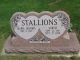 Curtis Stallions Headstone