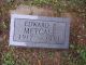 Edward Metcalf Headstone