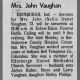 Nellie Vaughan obit - Indianapolis News - 17 Apr 1985