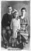 Viola frances Cooper McClure with Gilbert McClure and daughter Opal McClure